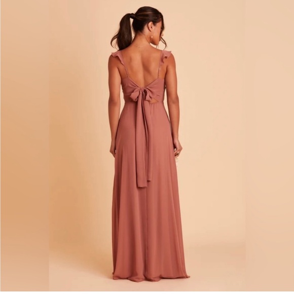 Birdy Grey Doris Dress Women’s size M Chiffon Desert Rose - Picture 2 of 7